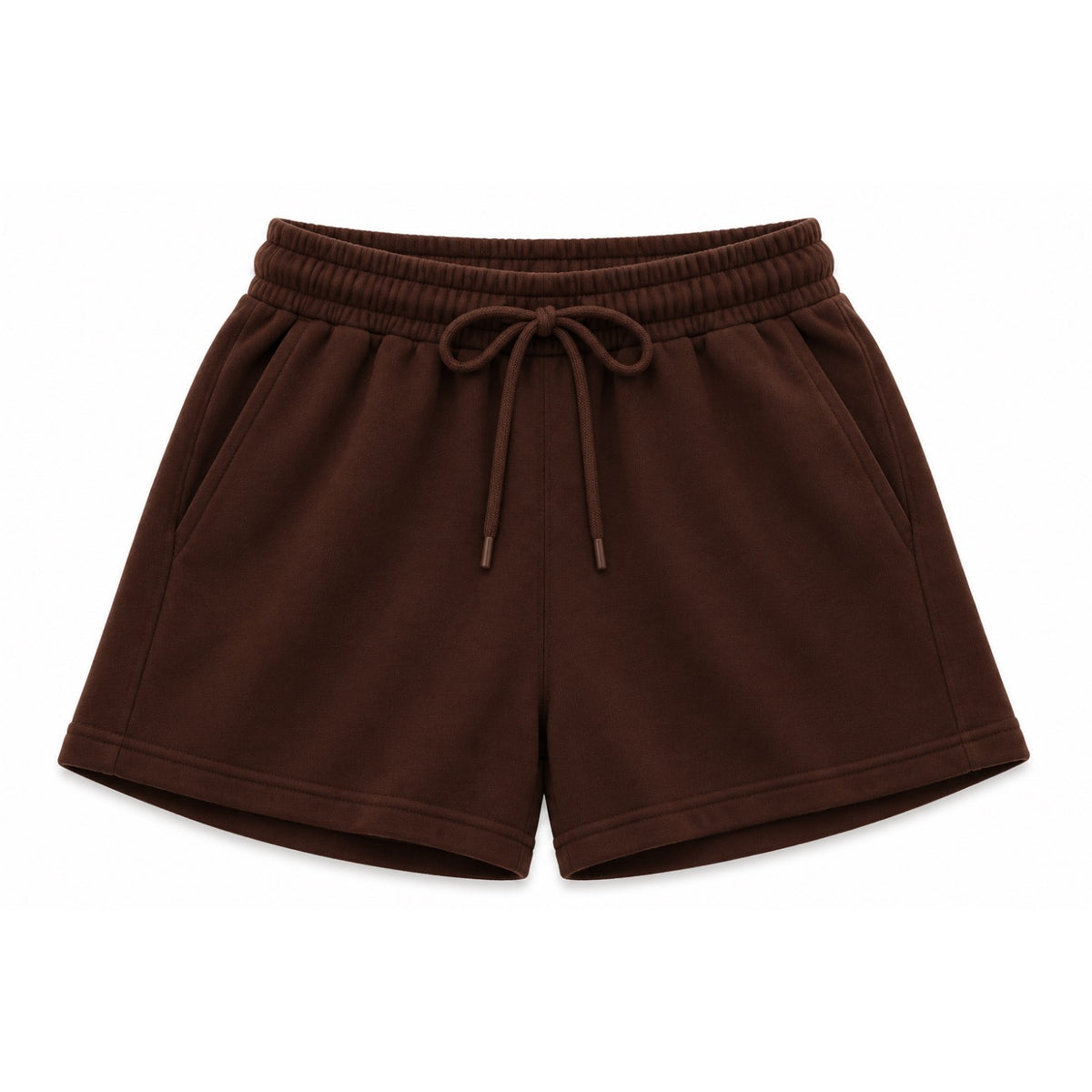DonDeMarco French Terry Sweatshorts in Brown
