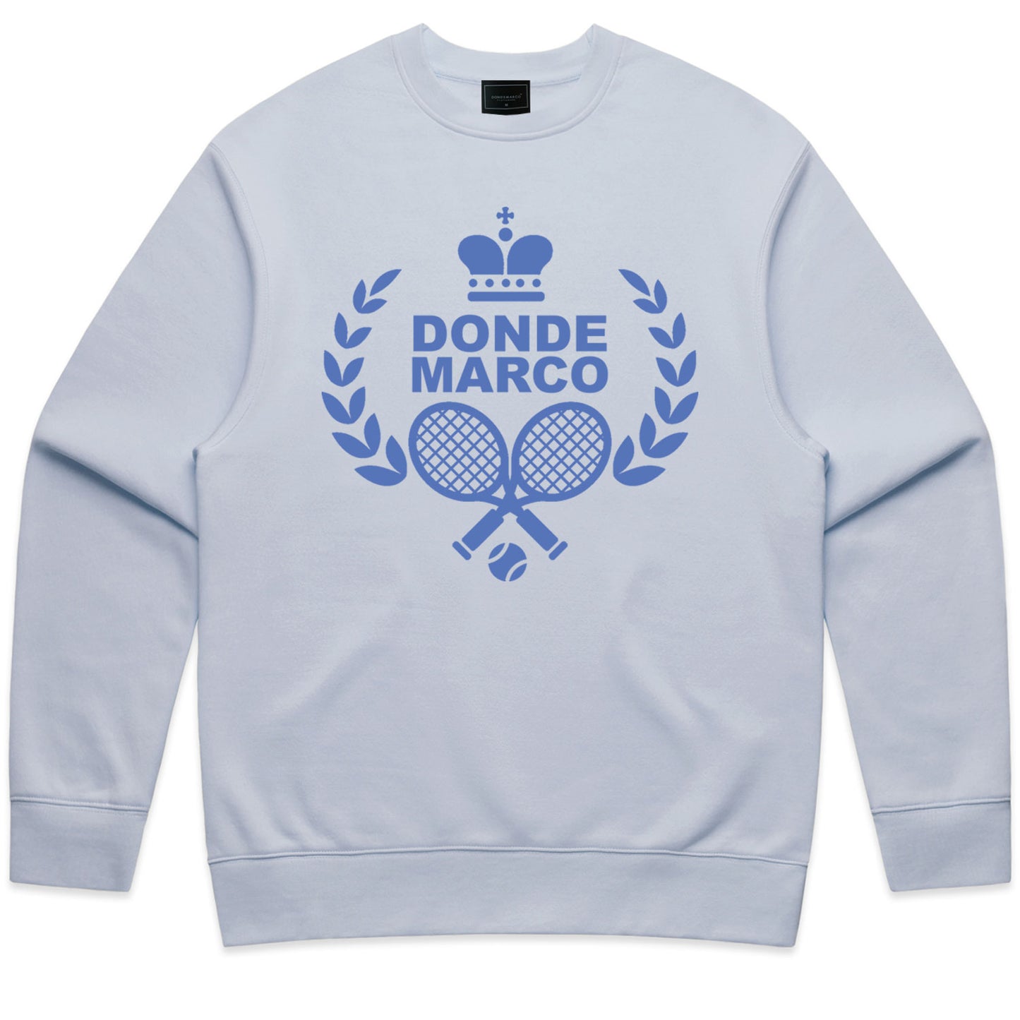 DonDeMarco Crown & Racket Sweatshirt