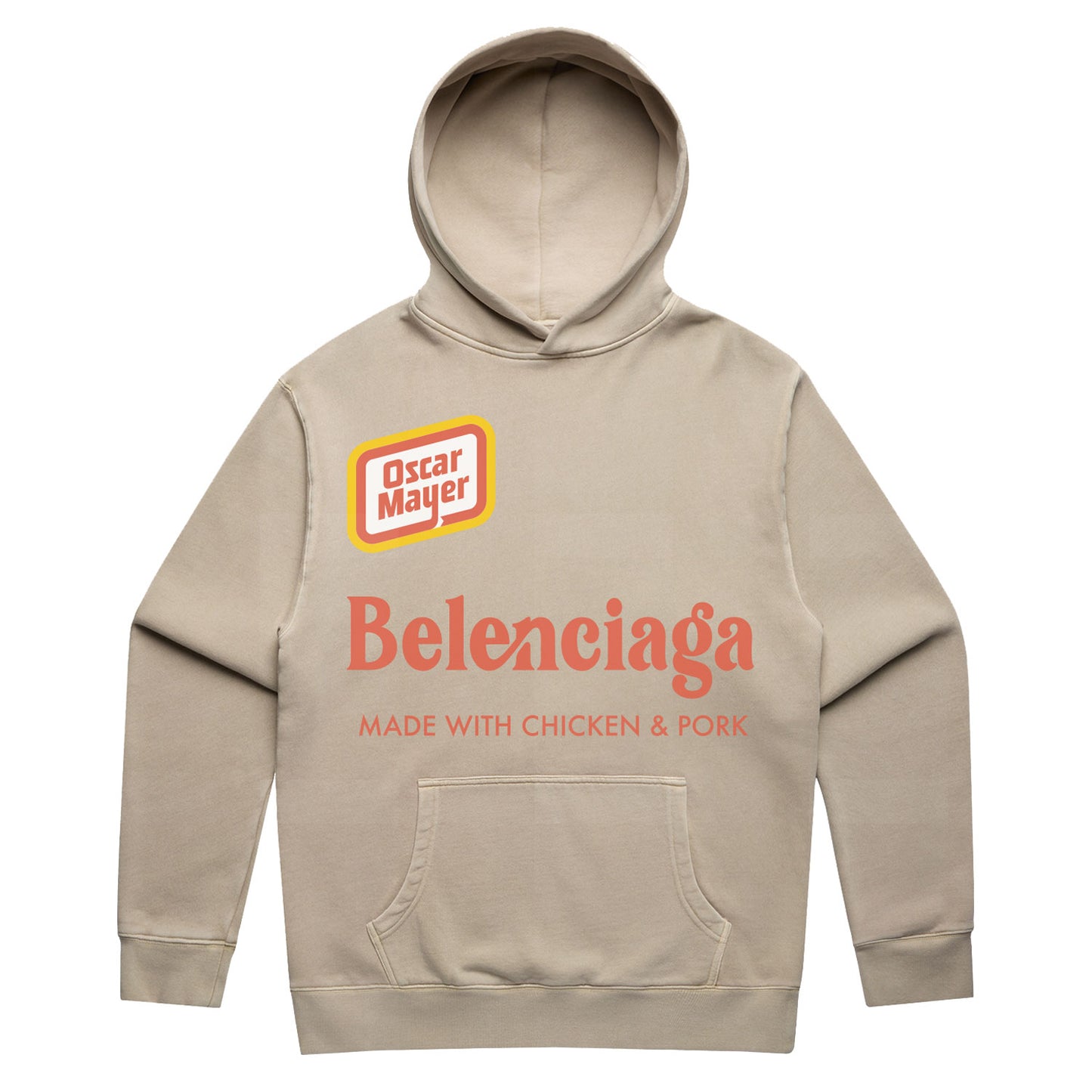 Off-Brand LA “Belenciaga” Hoodie – Streetwear Parody Premium Pullover