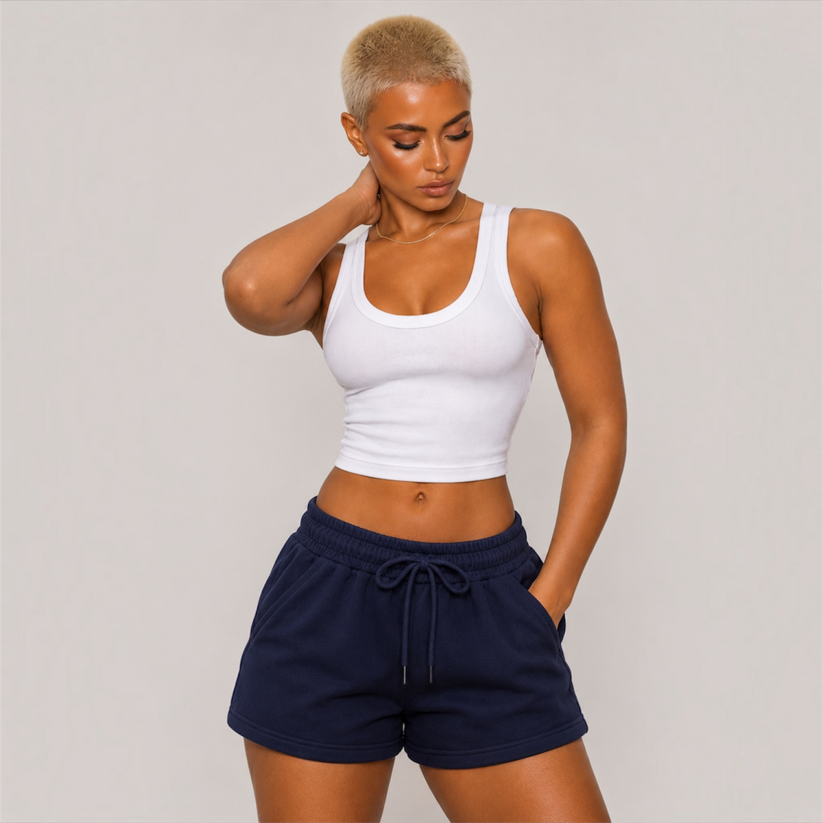 DonDeMarco French Terry Sweatshorts, editorial product image 3