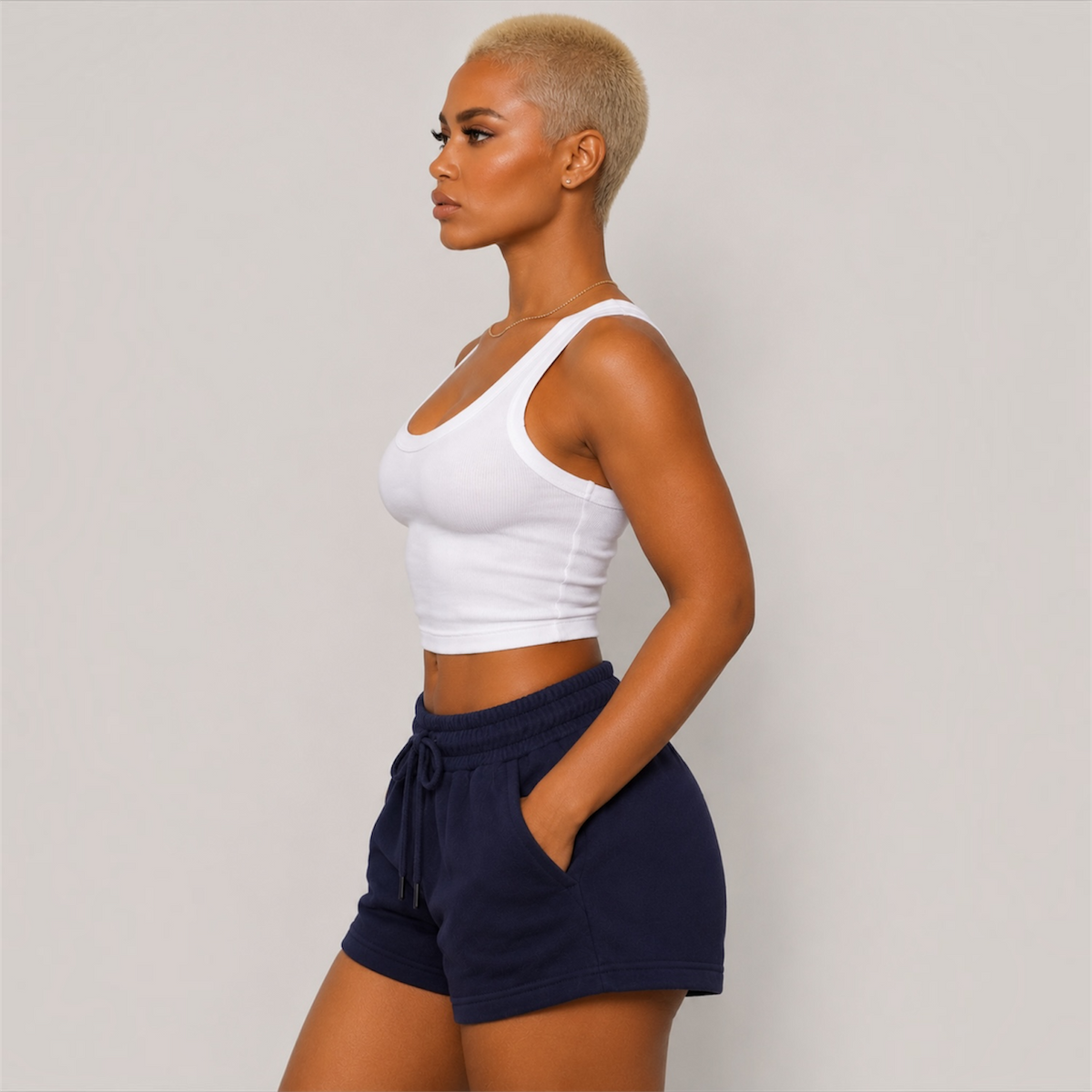 DonDeMarco French Terry Sweatshorts, editorial product image 4