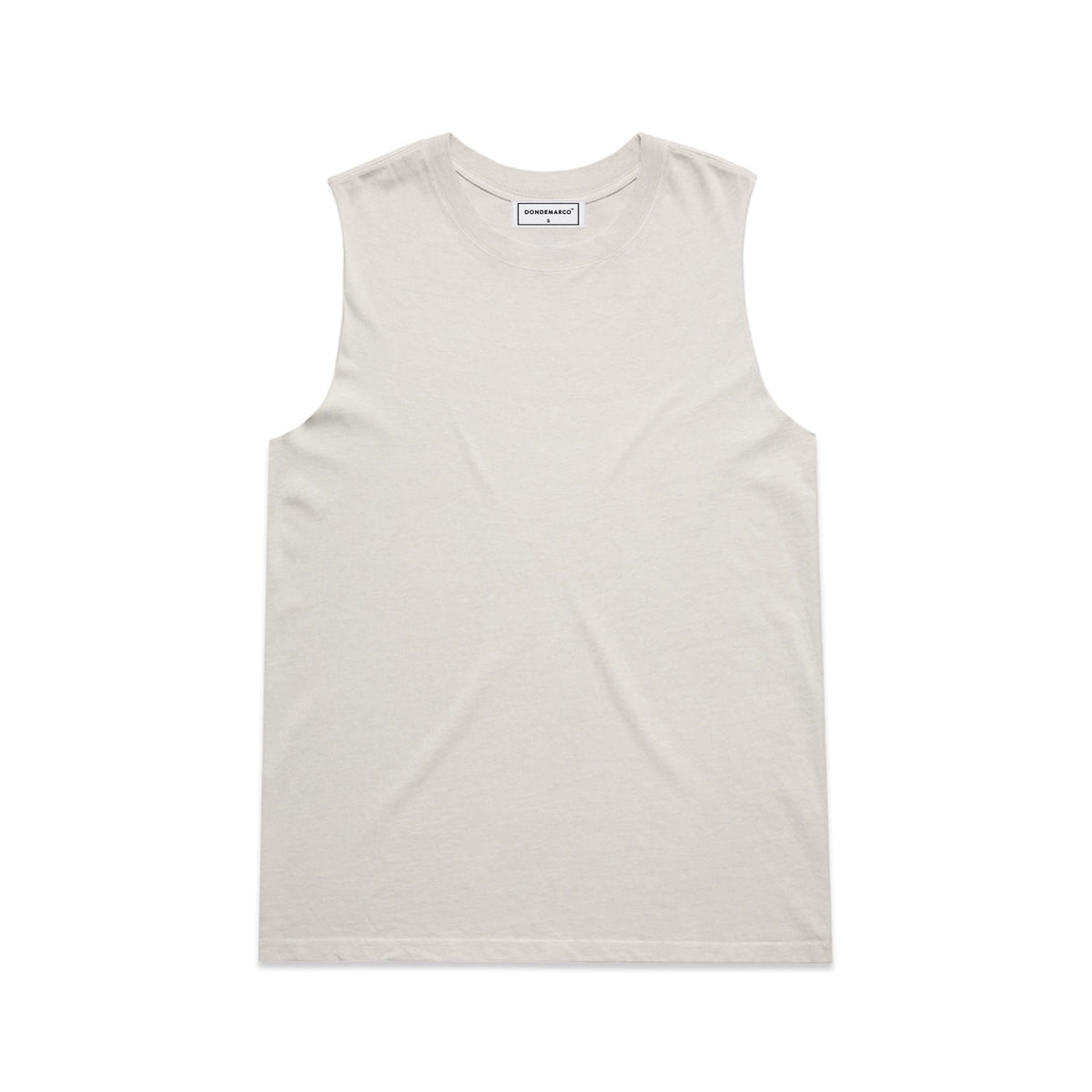 DonDeMarco Heavy Faded Tank Faded Bone front