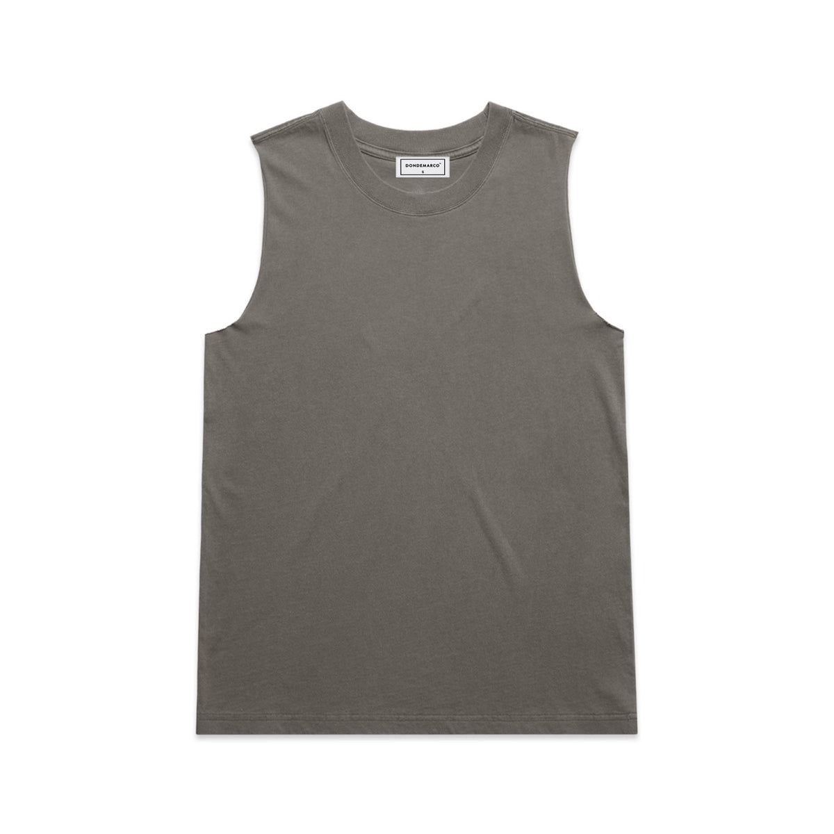 DonDeMarco Heavy Faded Tank Faded Grey front