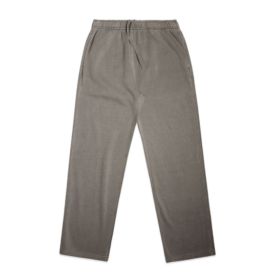 DonDeMarco Women's Relax Faded Cuffless Sweatpants — Faded grey, front flat lay