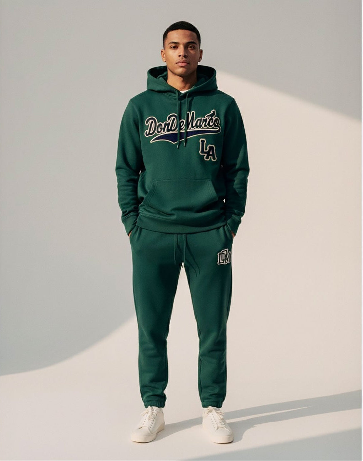 DonDeMarco DDM Varsity Sweatpants – Green