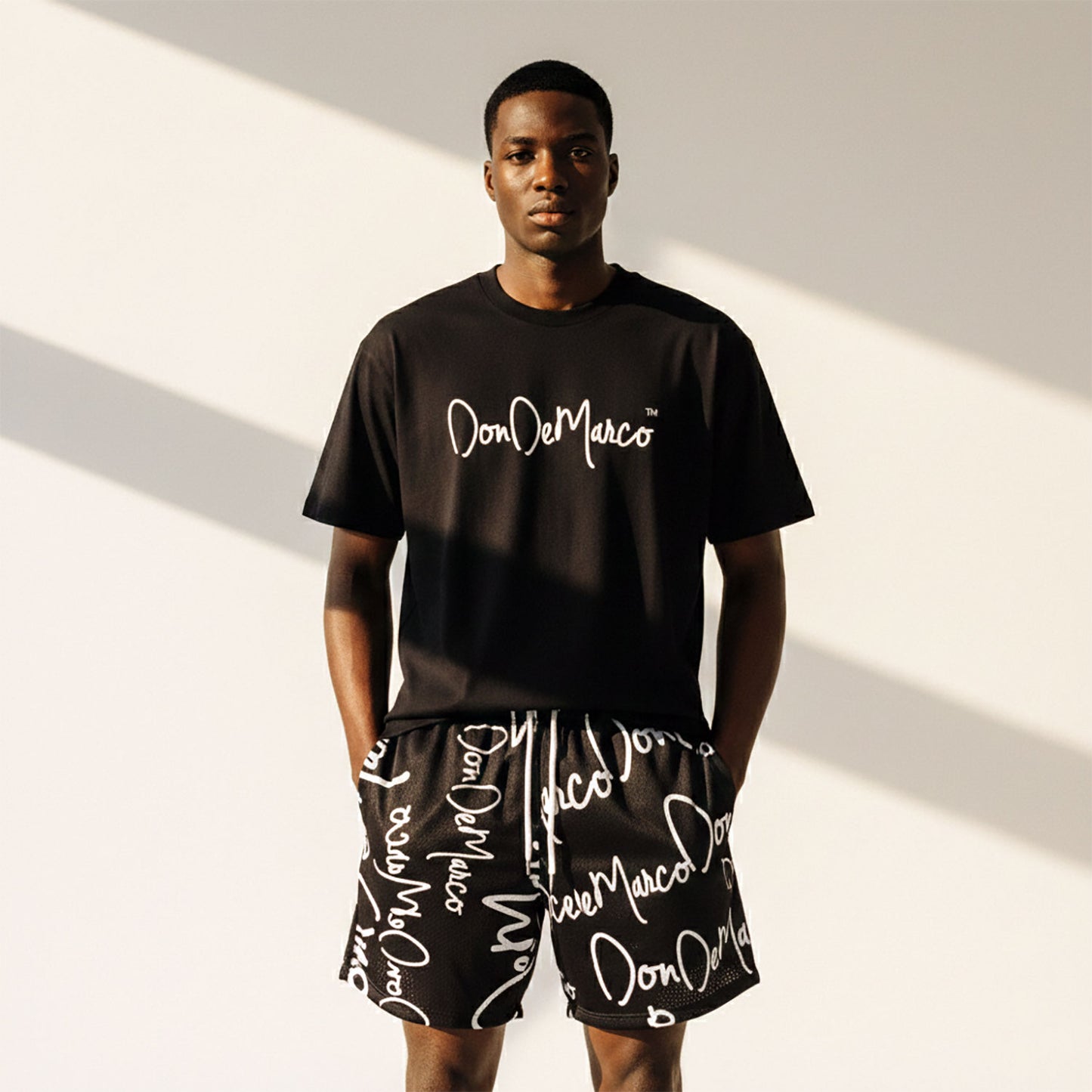 DonDeMarco Signature Print Shorts