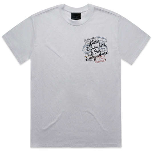 DonDeMarco Port of Entry Tee – White