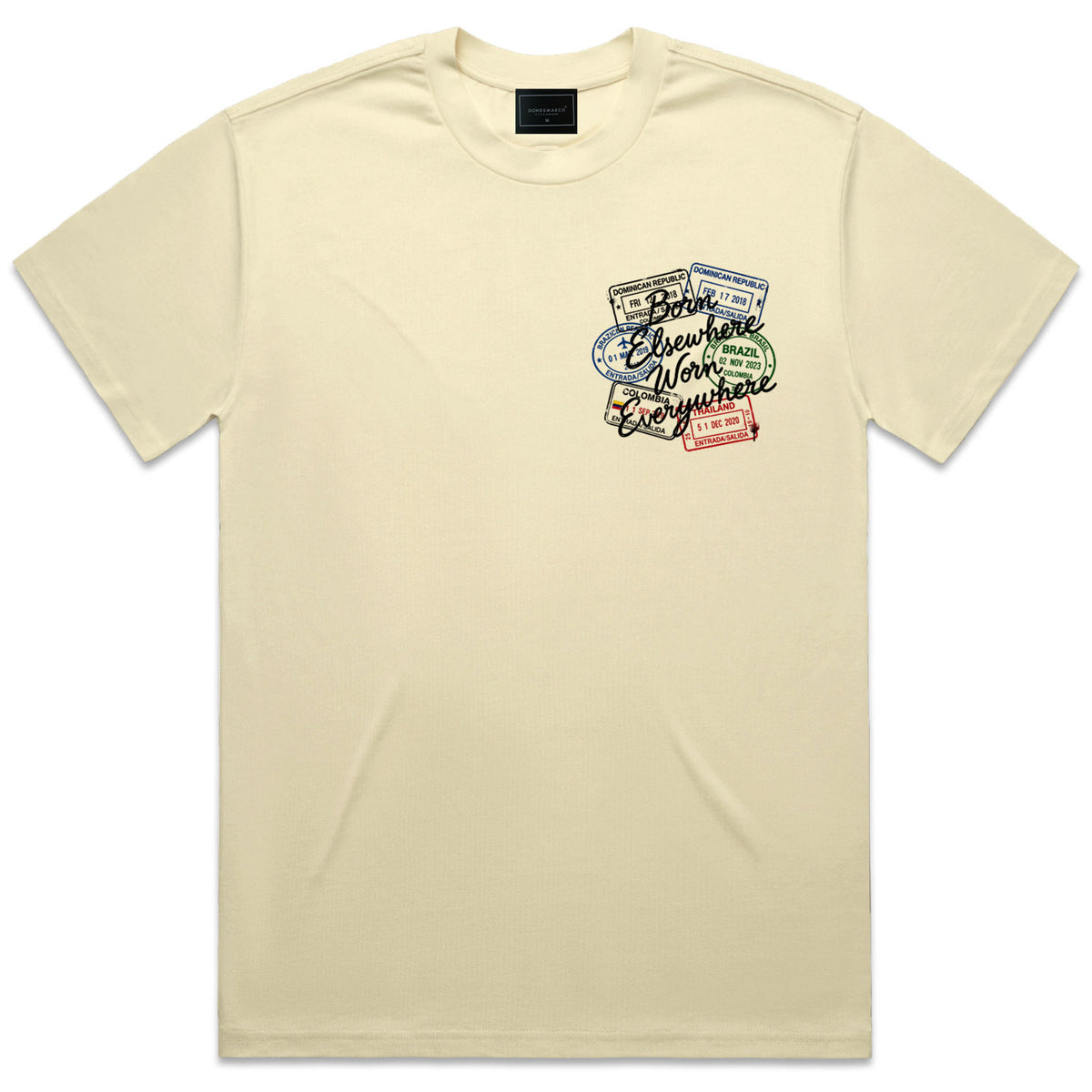 DonDeMarco Port of Entry Tee – White