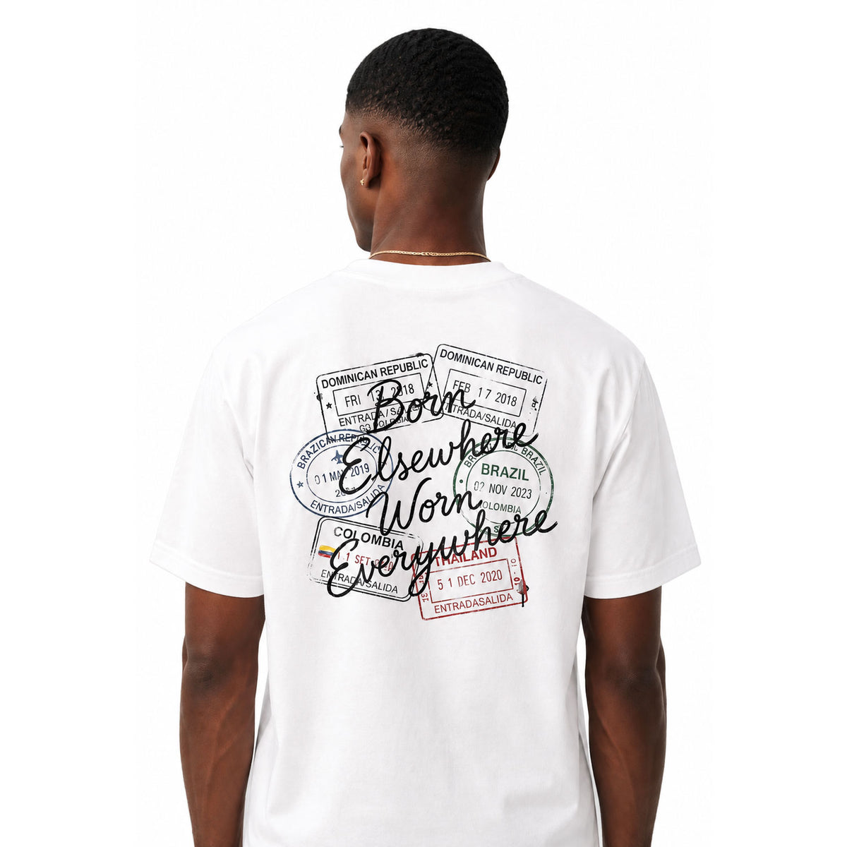 DonDeMarco Port of Entry Tee – White