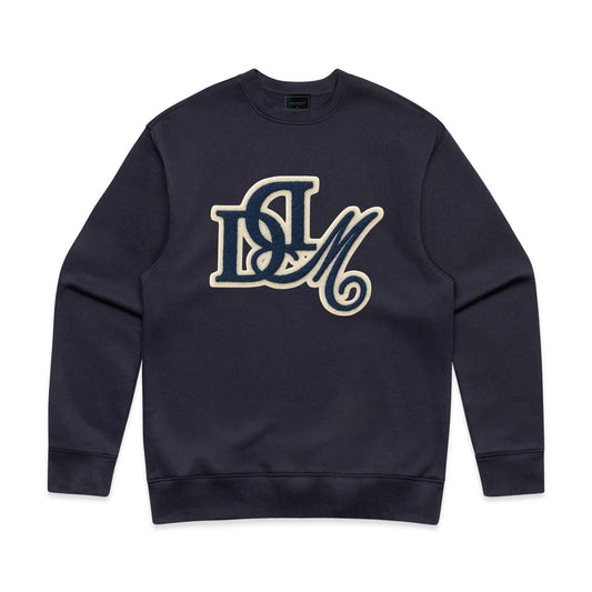 DonDeMarco Classic DDM Logo Crew Neck Sweatshirt