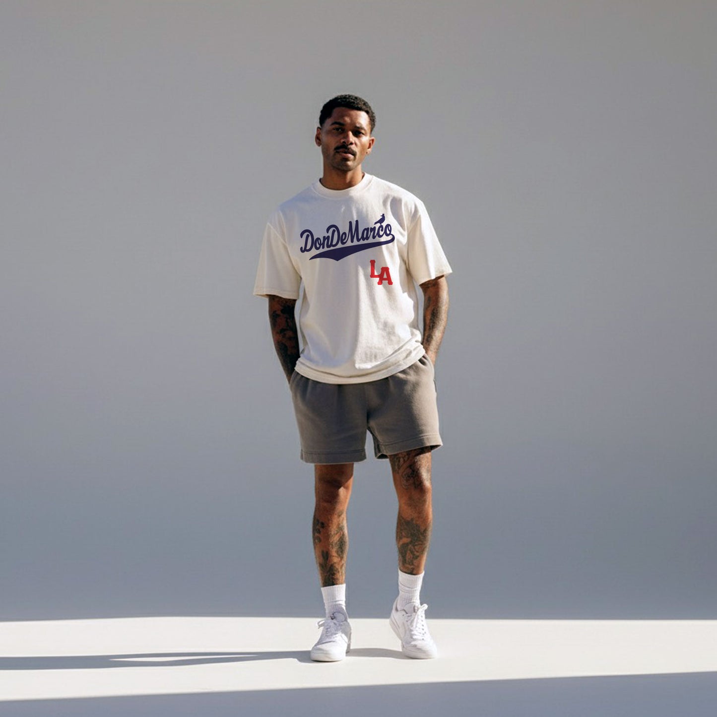 DonDeMarco Baseball Script T-shirt