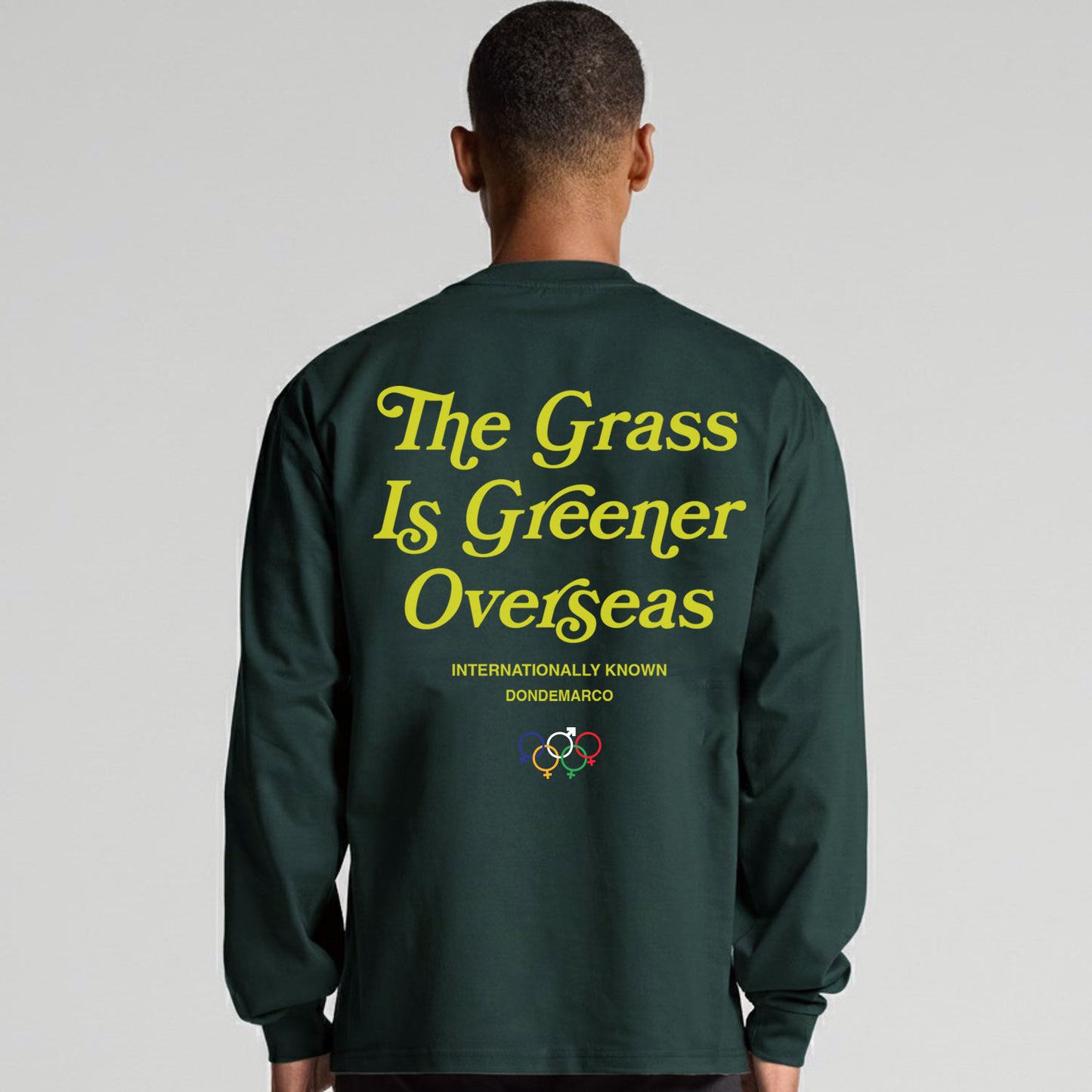 The Grass is Greener Overseas Long Sleeve Tee – DonDeMarco