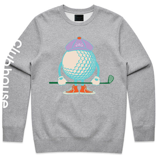 DonDeMarco Clubhouse Crewneck – Baldwin Hills Country Club Collection