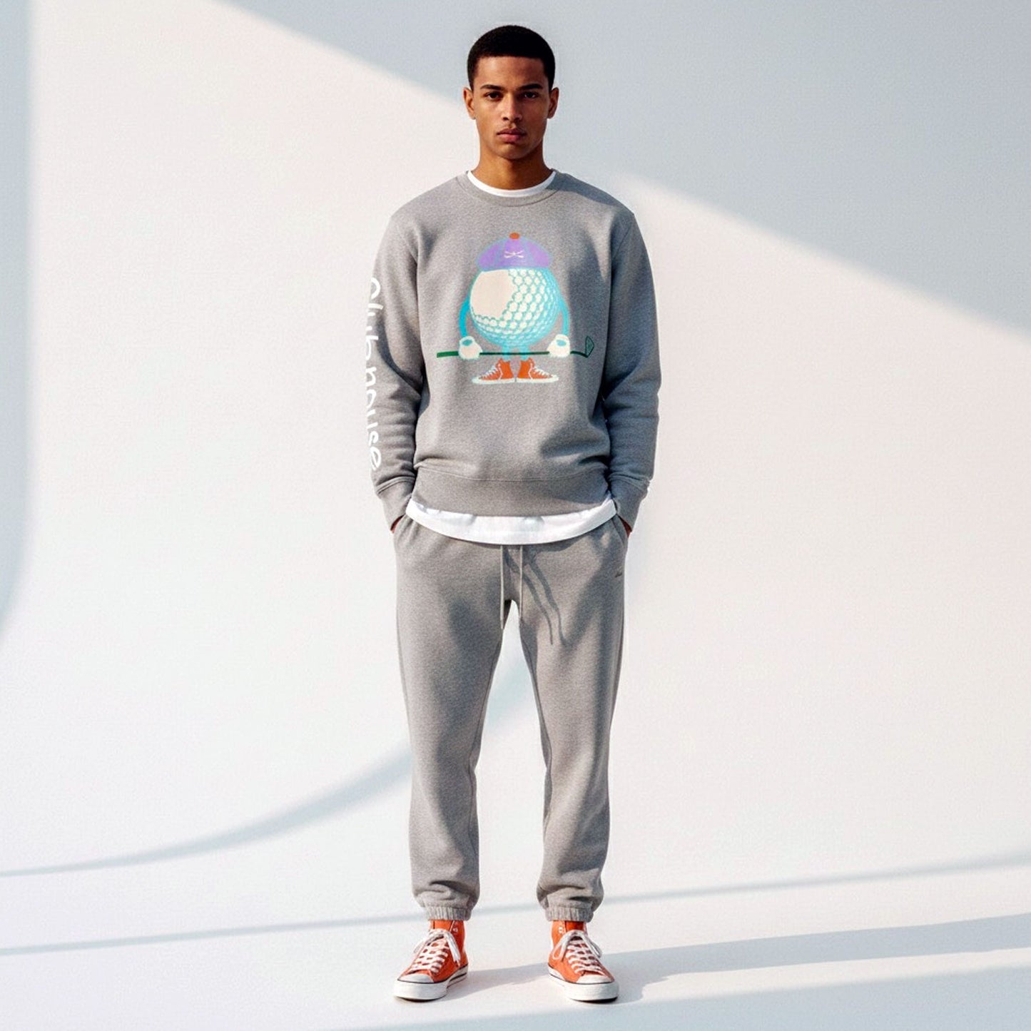 DonDeMarco Clubhouse Crewneck – Baldwin Hills Country Club Collection