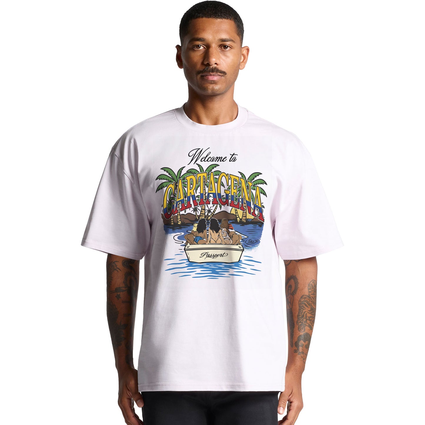 Welcome to Cartagena T-Shirt – DonDeMarco Passport Collection