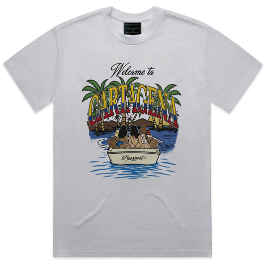 Welcome to Cartagena T-Shirt – DonDeMarco Passport Collection