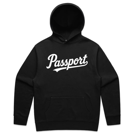 DonDeMarco “Passport” World Tour Hoodie – Black Luxury Streetwear Pullover