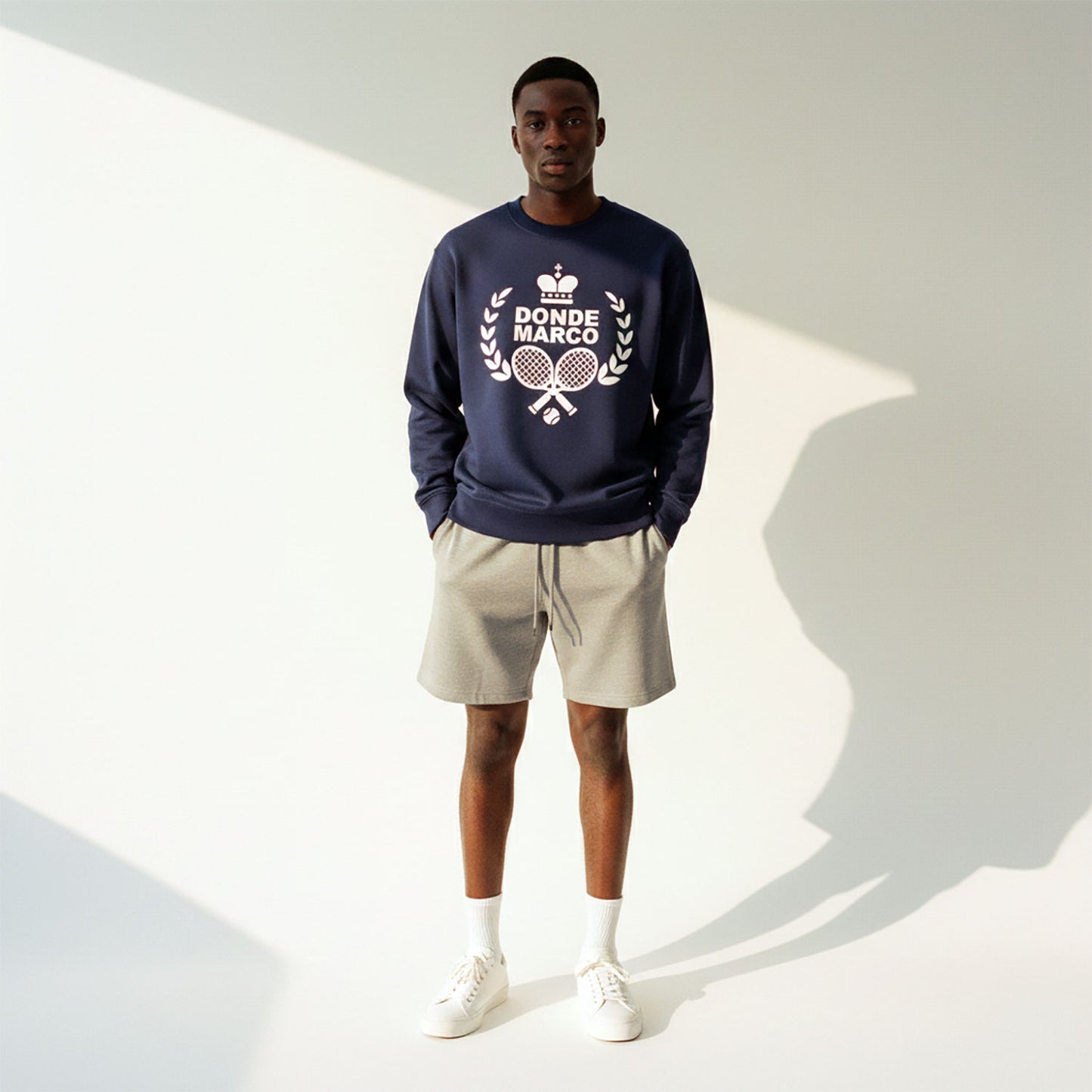 DonDeMarco Crown & Racket Sweatshirt