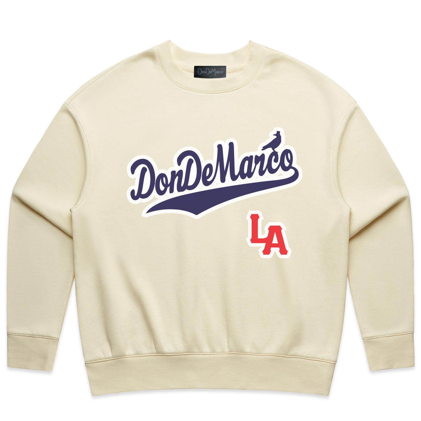 Women's DonDeMarco Baseball Script Sweatshirt