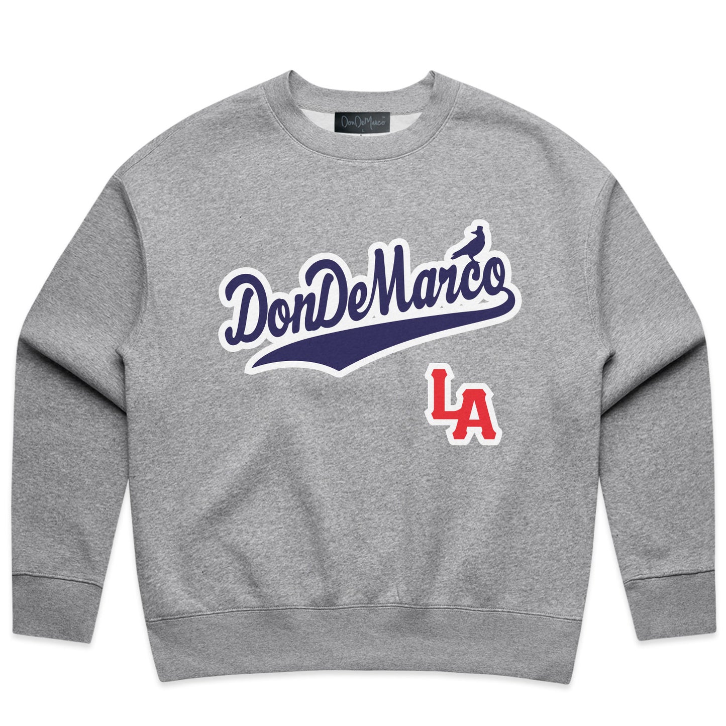 Women's DonDeMarco Baseball Script Sweatshirt