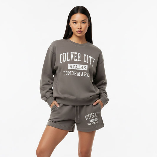 DonDeMarco “Culver City Stairs” Faded Grey Set