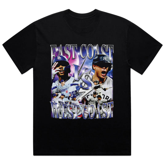 East Coast vs West Coast World Series T-shirt