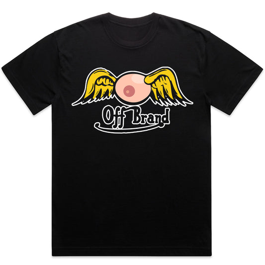 Off-Brand Flying Boob T-Shirt – Von Dutch Inspired Streetwear Tee