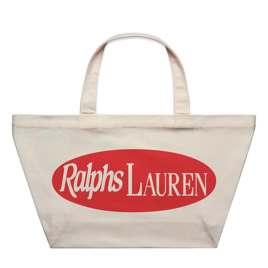 Off-Brand Ralphs Lauren Oversized Tote Bag – Streetwear Grocery x Luxury Mashup