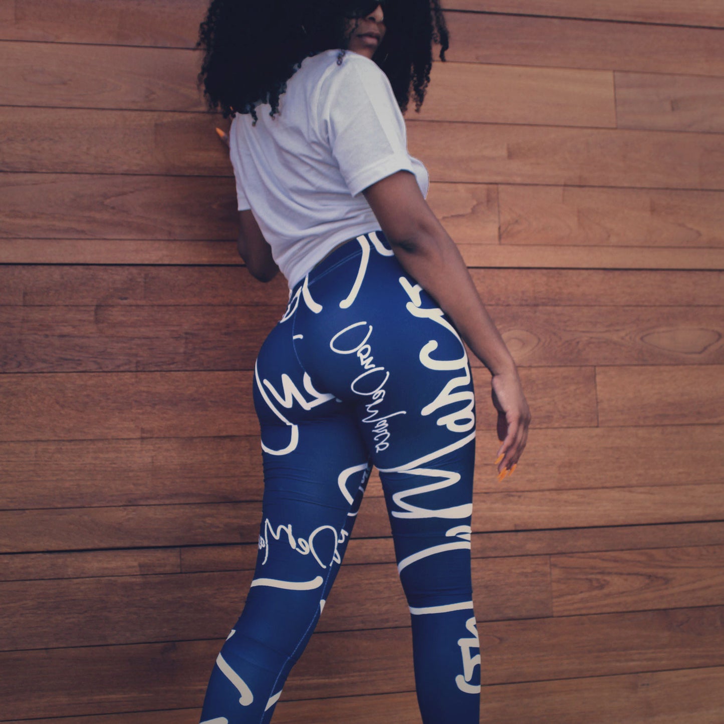 DonDeMarco Monogram Print Leggings