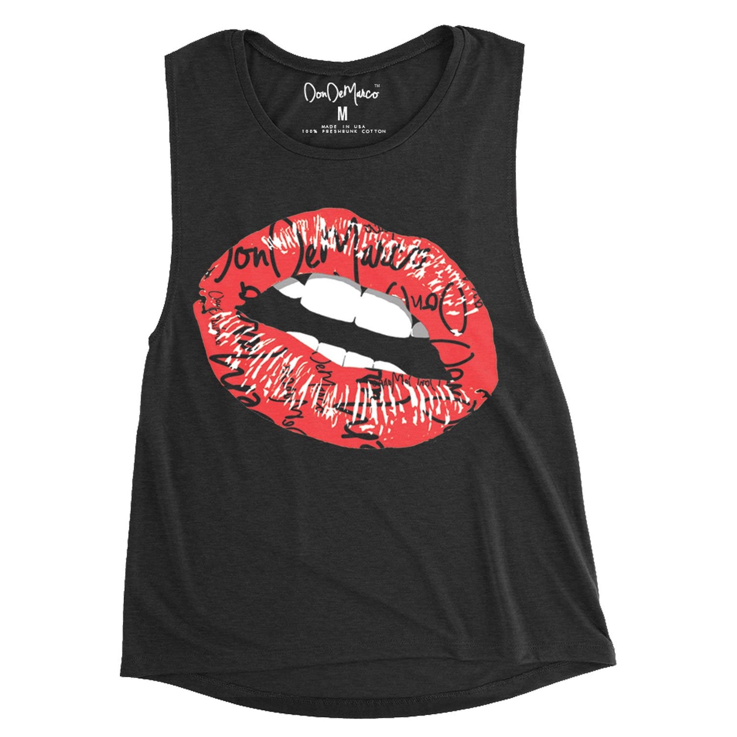 Monogram lips DonDeMarco Muscle Tank