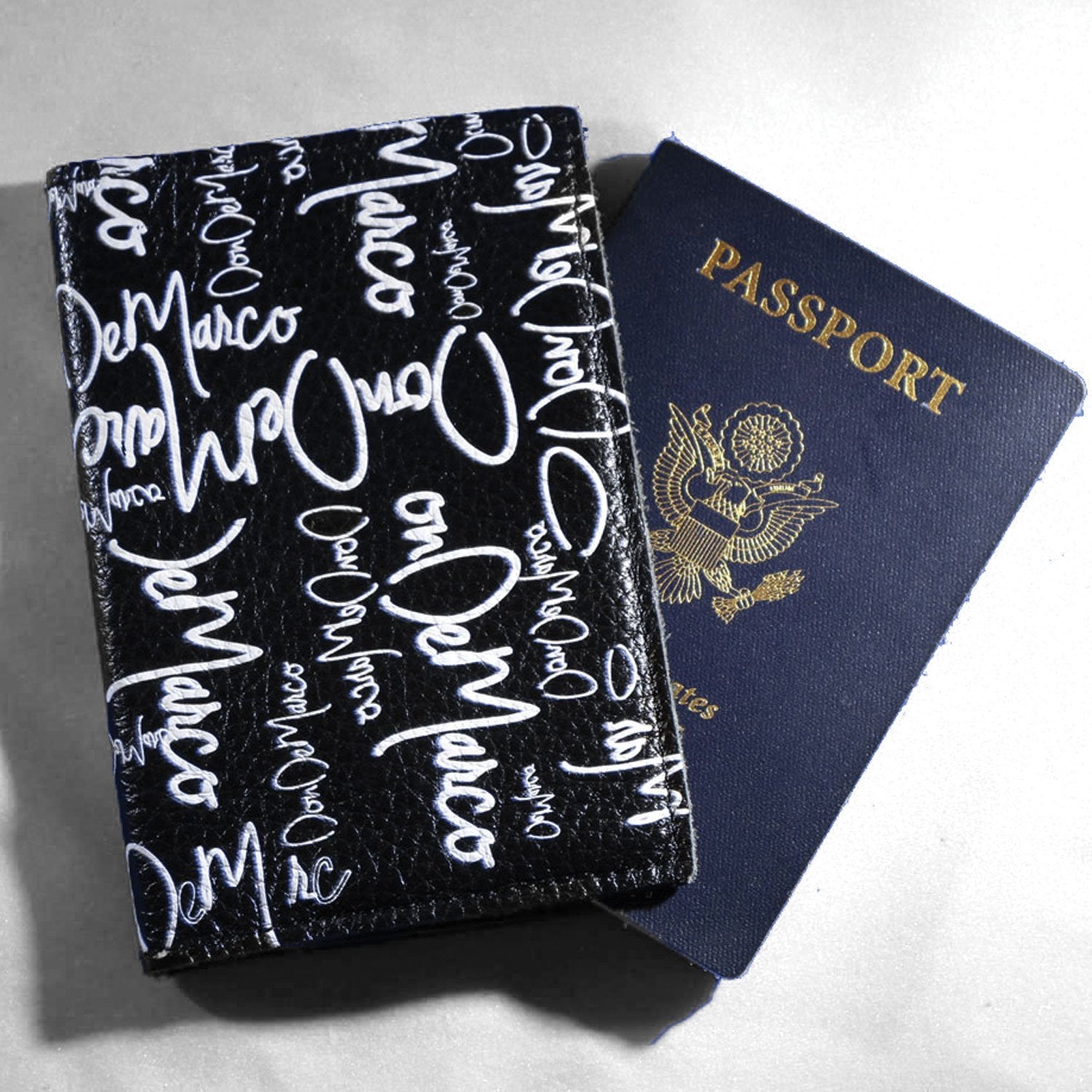 DonDeMarco monogram passport holder