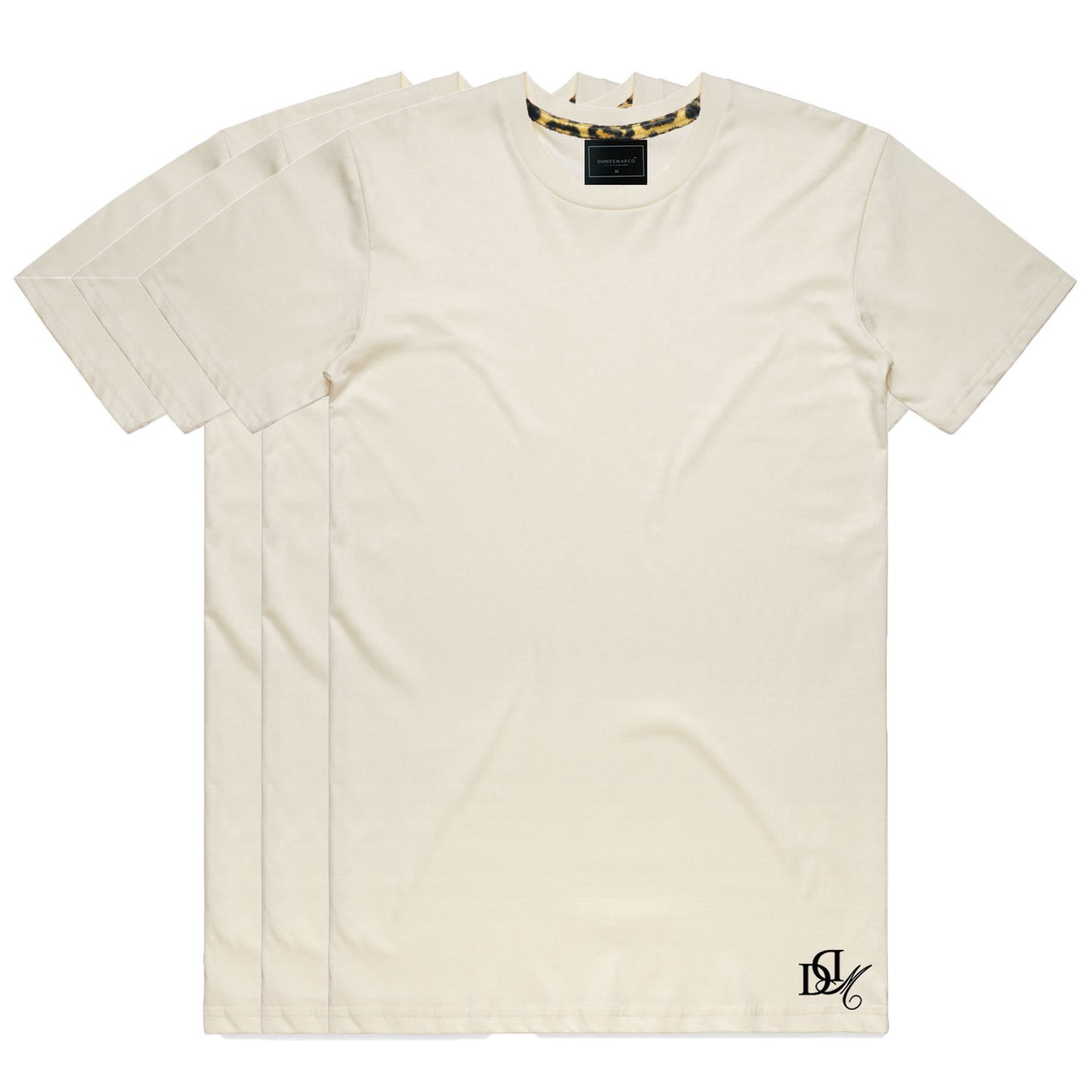 DonDeMarco Cream 3 pack T-Shirt