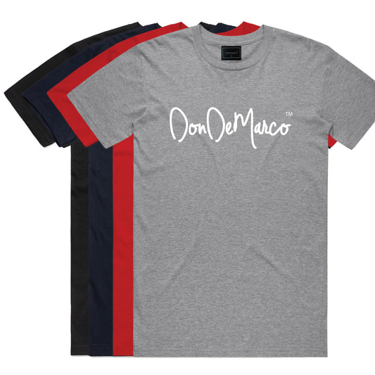 DonDeMarco's Monogram Multi-color 4 pack T-Shirt