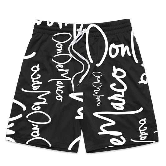 DonDeMarco Signature Print Shorts