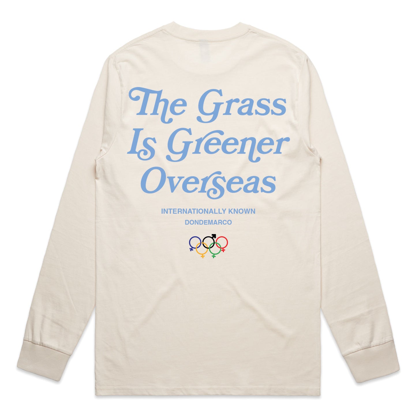 The Grass is Greener Overseas Long Sleeve Tee – DonDeMarco