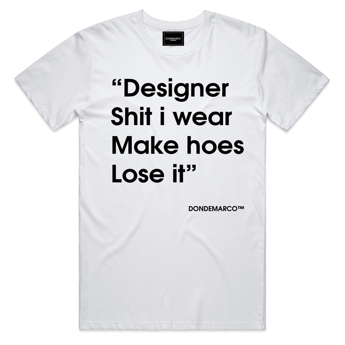 This Designer Shh T-Shirt – DonDeMarco