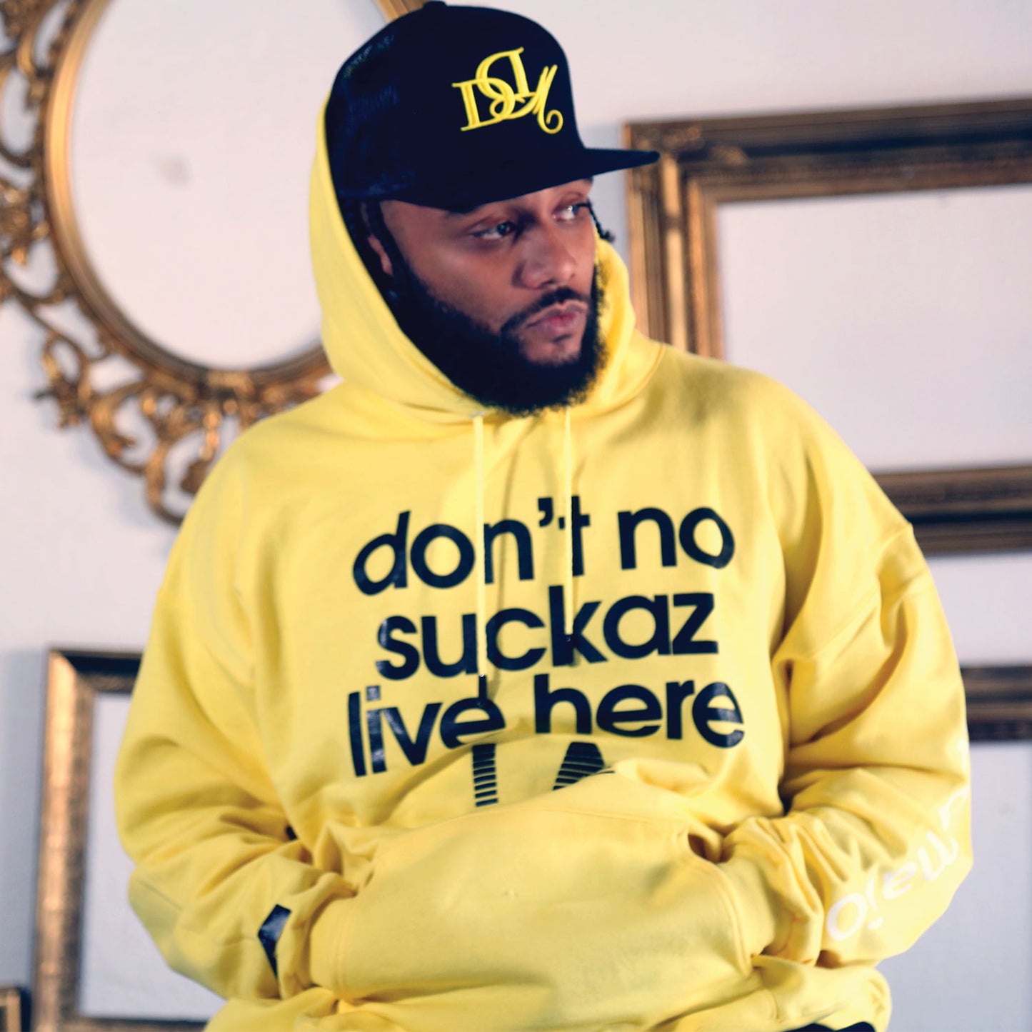 Don't No Suckaz Live Here Hoodie-DonDeMarco