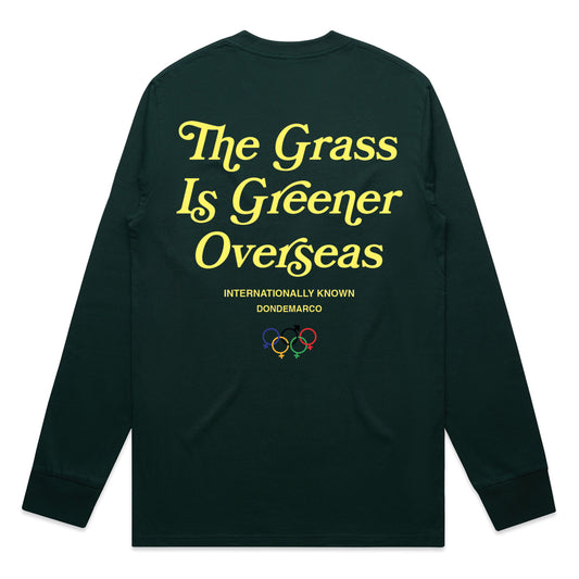 The Grass is Greener Overseas Long Sleeve Tee – DonDeMarco