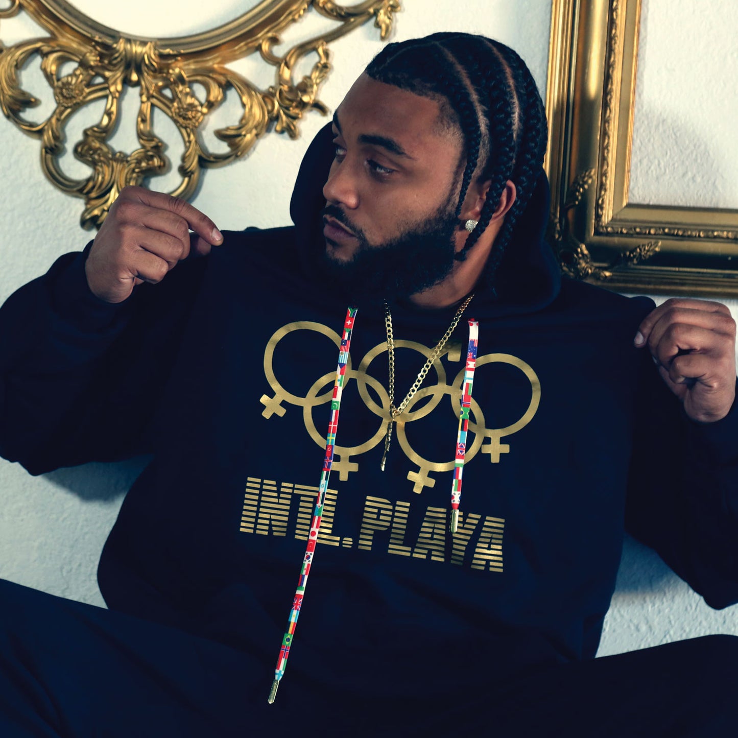 INTL. PLAYA Olympic Hoodie-DonDeMarco