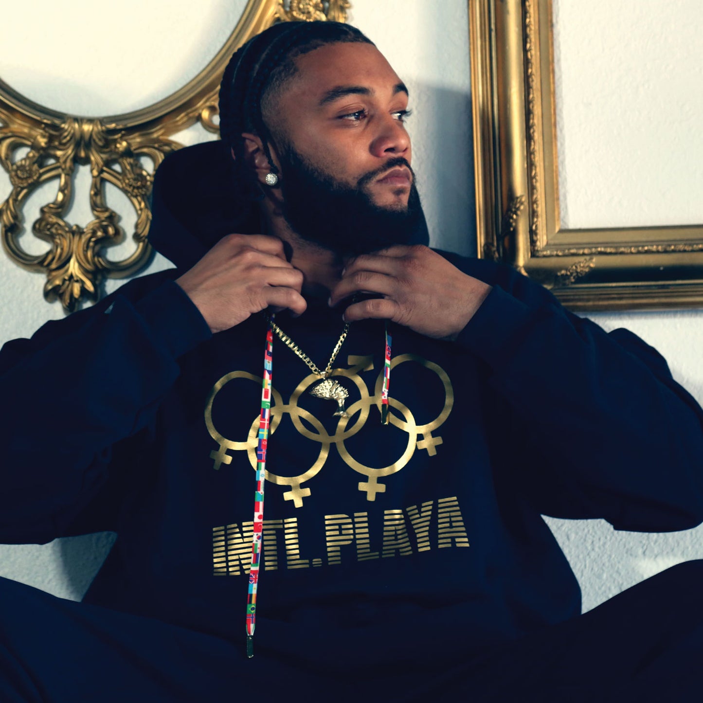 INTL. PLAYA Olympic Hoodie-DonDeMarco