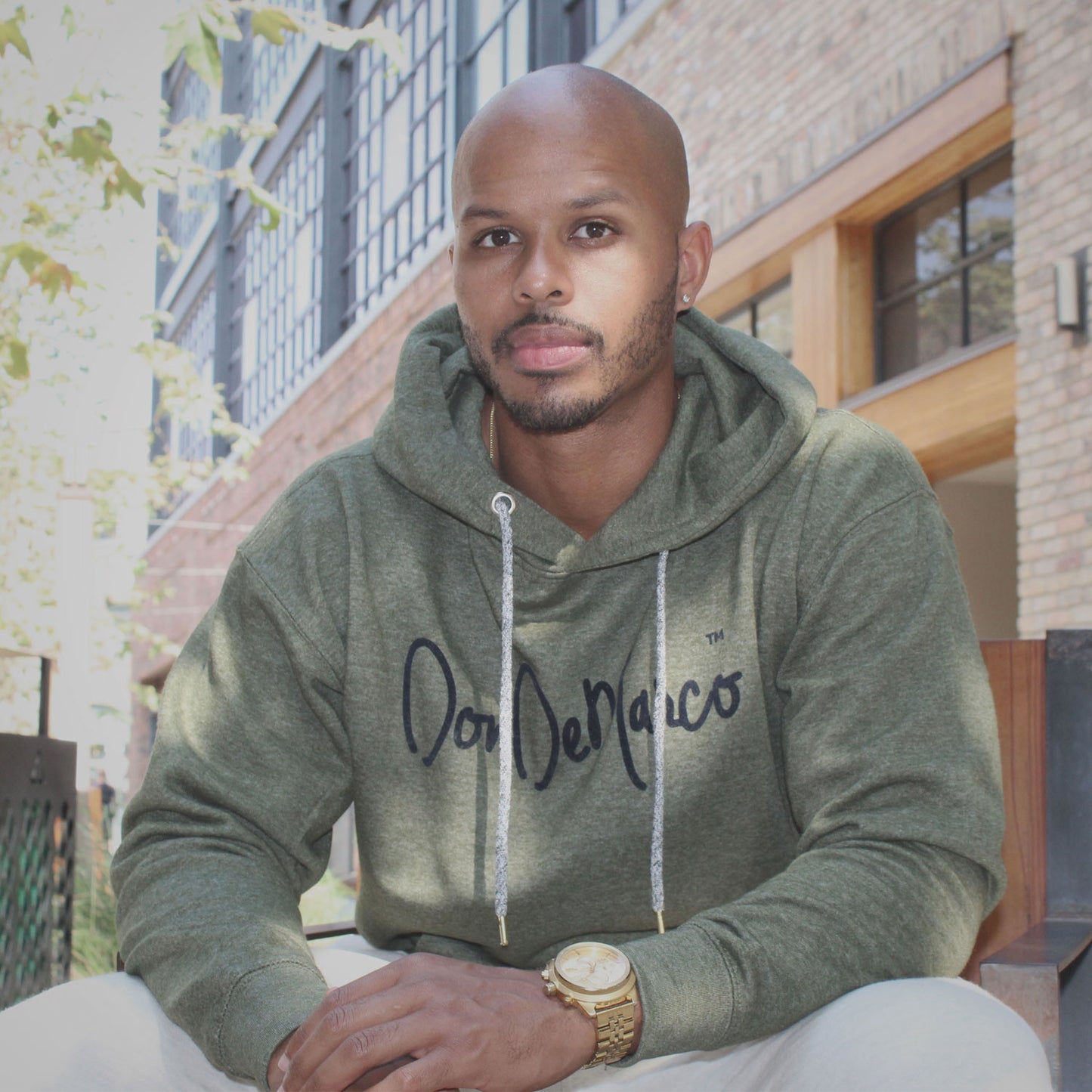 DonDeMarco Monogram Sweatsuit