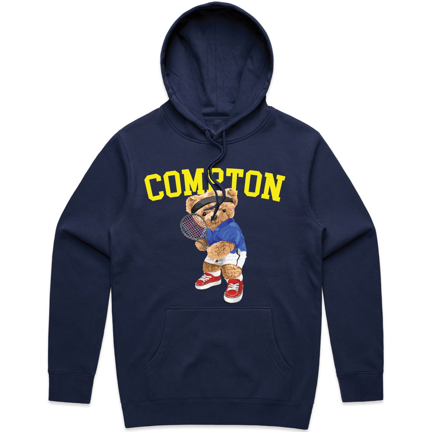 Compton Tennis Bear Hoodie