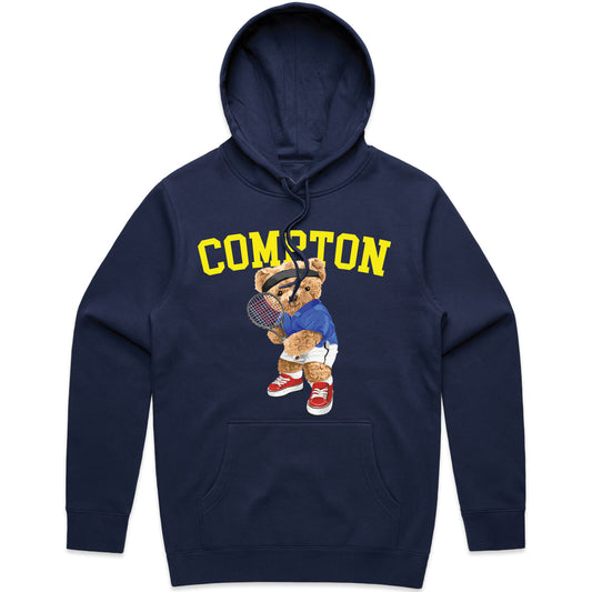 Compton Tennis Bear Hoodie